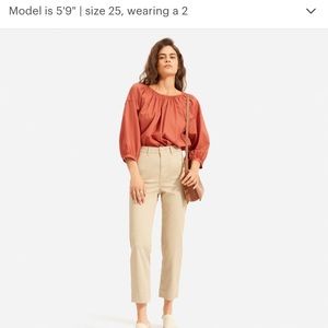 Everlane The Lightweight Straight Leg Crop